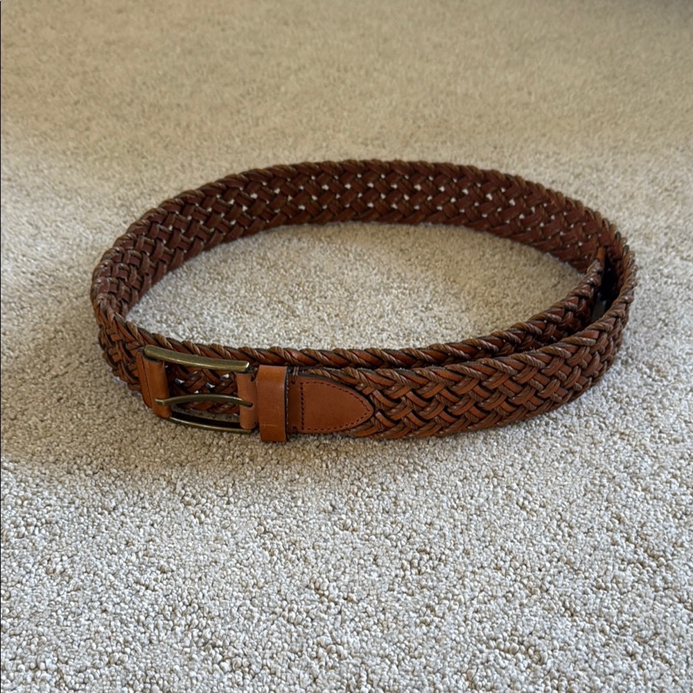 Will Leather Goods Brown Leather Belt